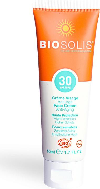 Actual product image Biosolis Sun Cream Face (Sun cream face, SPF 30, 50 ml)