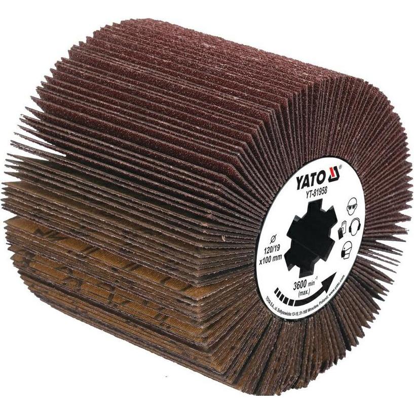 Yato, Abrasivi, Szczotka Do Satyniarki (Listkowa) P120 (120)