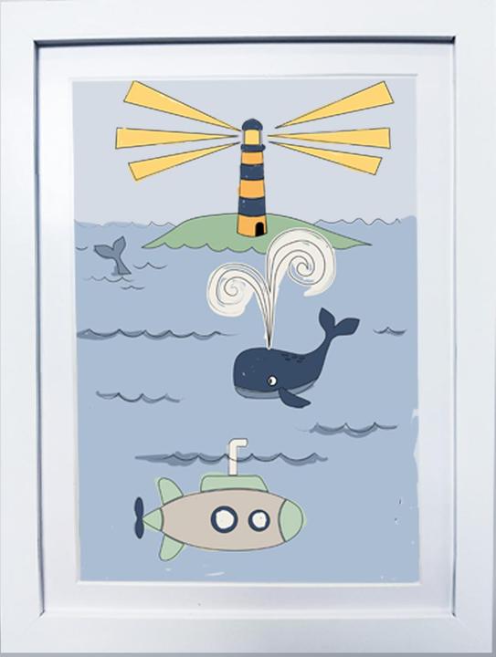 Produktbild Copenhagen Vanilla - Gallery Frame - White - 25,3 x 34 x 4 cm