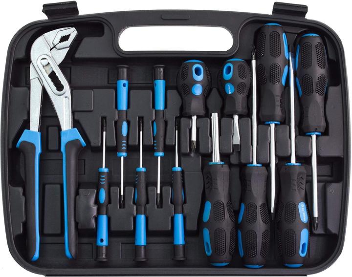 Produktbild Karcher Werkzeugkoffer - 57-teiliges Werkzeugset aus Chrom Vanadium & Karbonstahl (57 Teile)