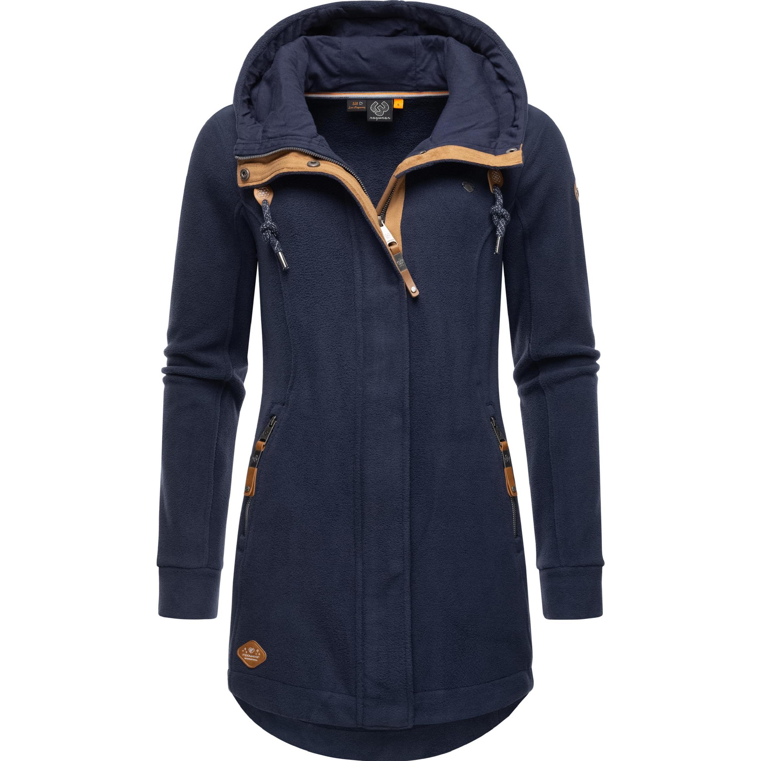 Ragwear, Damen, Jacke, Letti Fleece (XS), Blau, XS