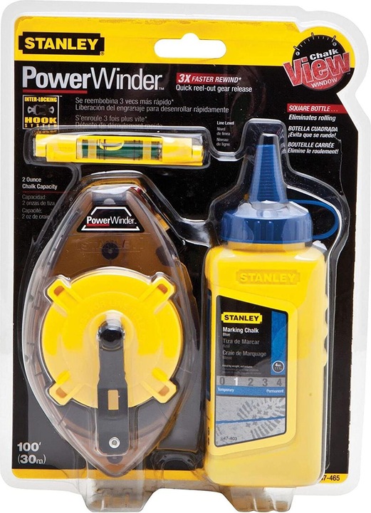Produktbild Black & Decker 047465 SchlagschnurSet PowerWinder 30m