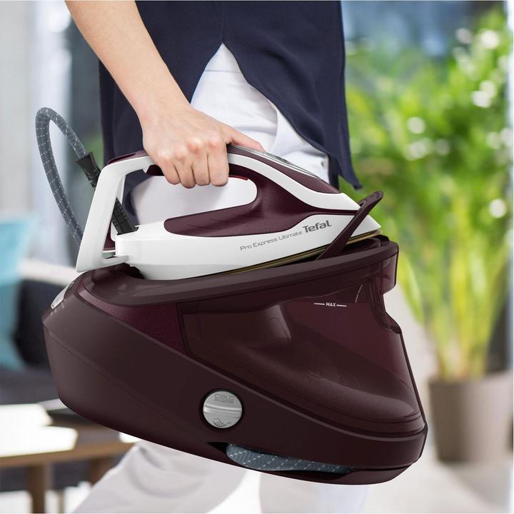 Image du produit Tefal Pro Express Ultimate II GV9721E0 steam ironing station 1.2 L Durilium AirGlide Autoclean (3000 W, 600 g/min)