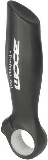 Immagine prodotto Zoom Becco di manubrio bici in alluminio nero ergonomico con tappi per manubrio