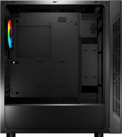 Immagine prodotto MSI MAG VAMPIRIC 010X Mid Tower Gaming Computer Case "Nero, 1x ventola ARGB da 120 mm, Mystic Light (ATX, Mini-ITX, mATX)