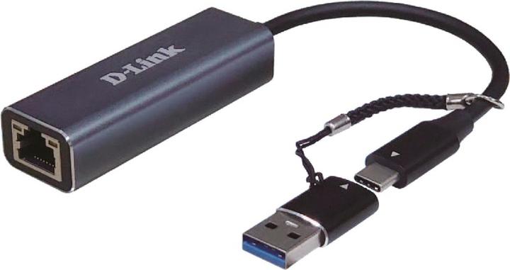 D-Link DUB-2315, RJ-45, USB Typ-C, Weiblich, Schwarz, Geschwindigkeit, Männlich (USB, Thunderbolt 3, RJ45 2.5 Gigabit Ethernet (1x))