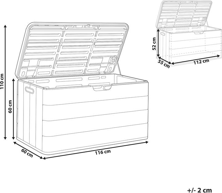 Actual product image Beliani Milies