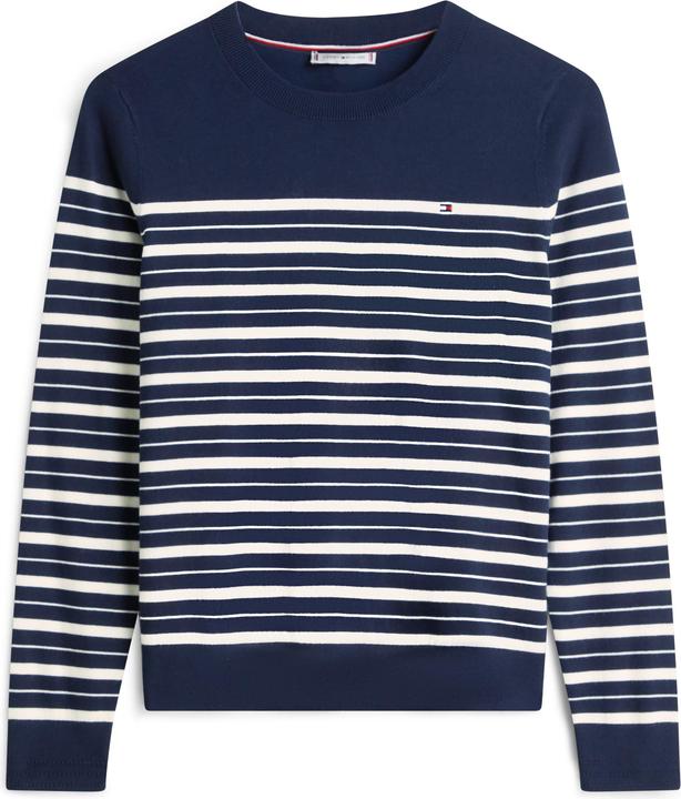 Image du produit Tommy Hilfiger Pull Fin GG Manches Longues C-NK SWT (L)