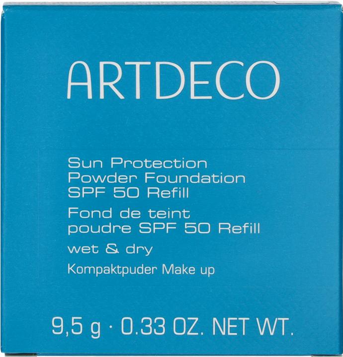 Produktbild Artdeco Sun Protection Powder Foundation Refill SPF 50 9.5g 20 Cool Beige (Sonnencreme Gesicht, SPF 50, 79 ml, 20 g)