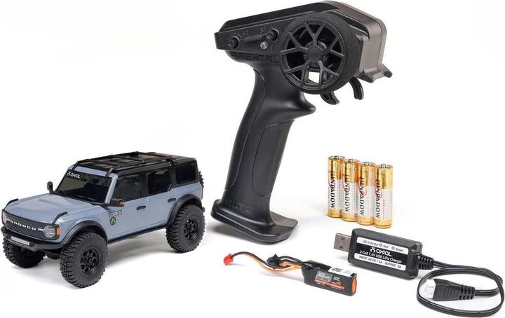 Image du produit Axial Rock Crawler SCX30 Ford Bronco 1:30 RTR Grau (RTR Prêt à fonctionner)
