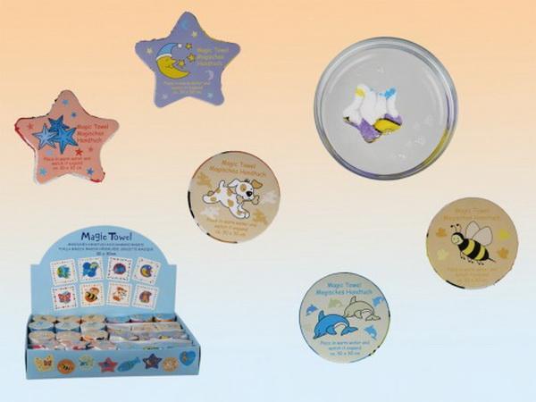 Actual product image Sombo Serviette magique coton animaux (30 x 30 cm)