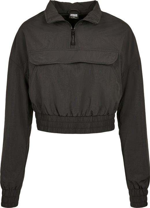 Produktbild Urban Classics Ladies Cropped Crinkle Nylon Pull Over Jacket (4XL)