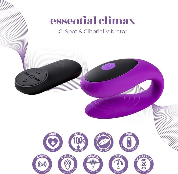 Produktbild Virgite G-Spot & Clitorial Vibrator E12 Lila