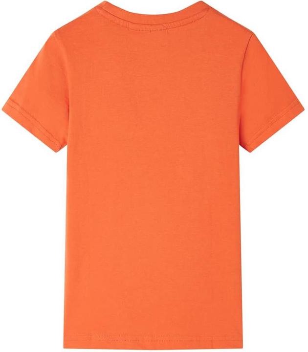 Image du produit vidaXL T-shirt enfant orange clair 128,Matière : 100 (128)