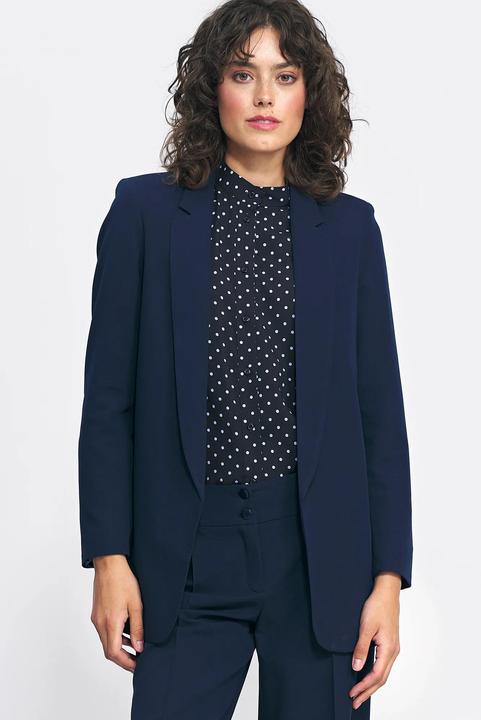Actual product image Nife Women's classic buttonless blazer (36)