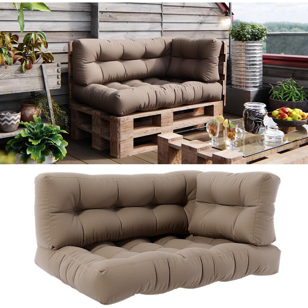 Thumbnail - Vicco, Sitzkissen, Set Flocken (120 x 80 x 15 cm)