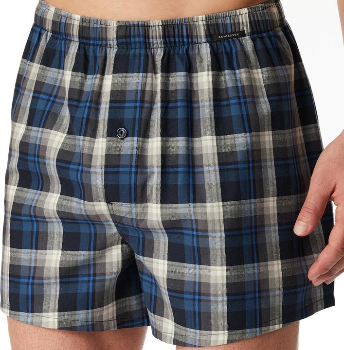 Produktbild Schiesser 4er Pack Web Boxershorts (M, 4er Pack)