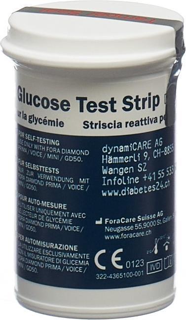 Produktbild Fora Diamond Teststreifen (Teststreifen)