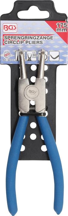 Produktbild BGS Sprengringzange abgewinkelt für Aussensprengringe 175 mm (175 mm)