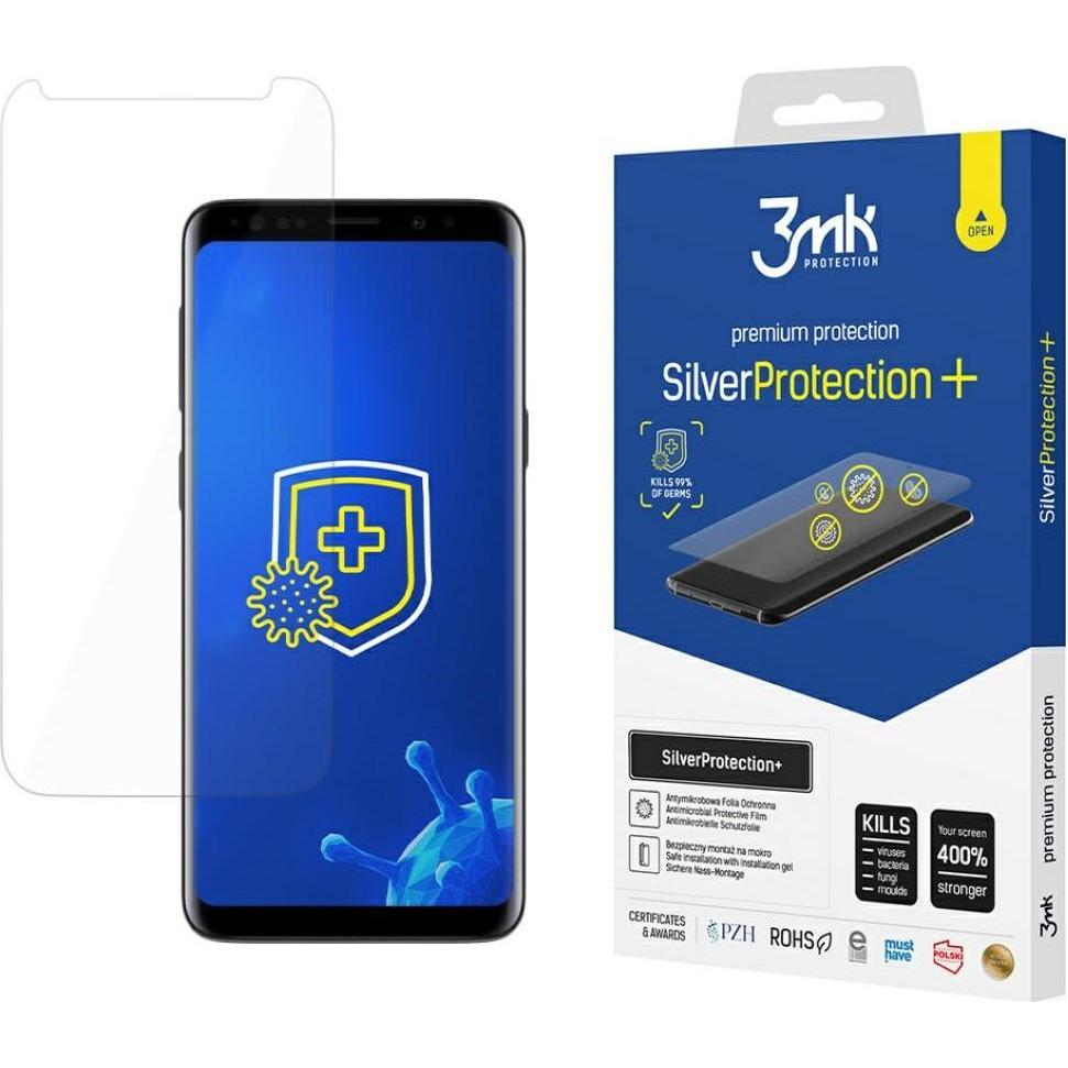 3MK SilverProtection+ Samsung S9 (1 Stück, Samsung Galaxy S21), Smartphone Schutzfolie, Transparent
