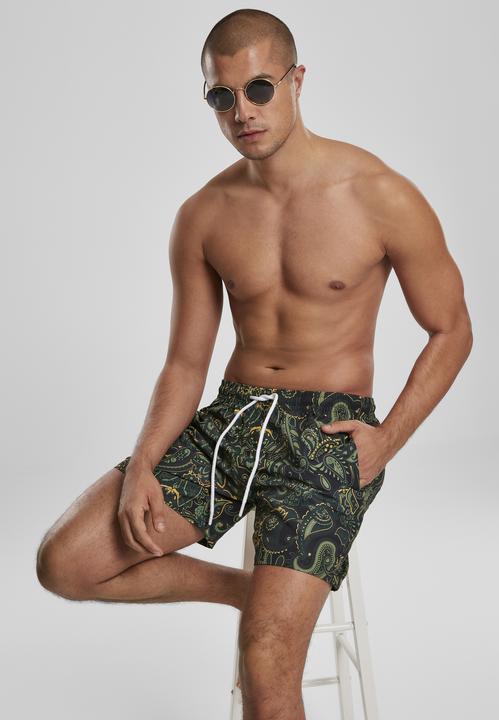 Image du produit Urban Classics Short de natation Paisley (XXL)