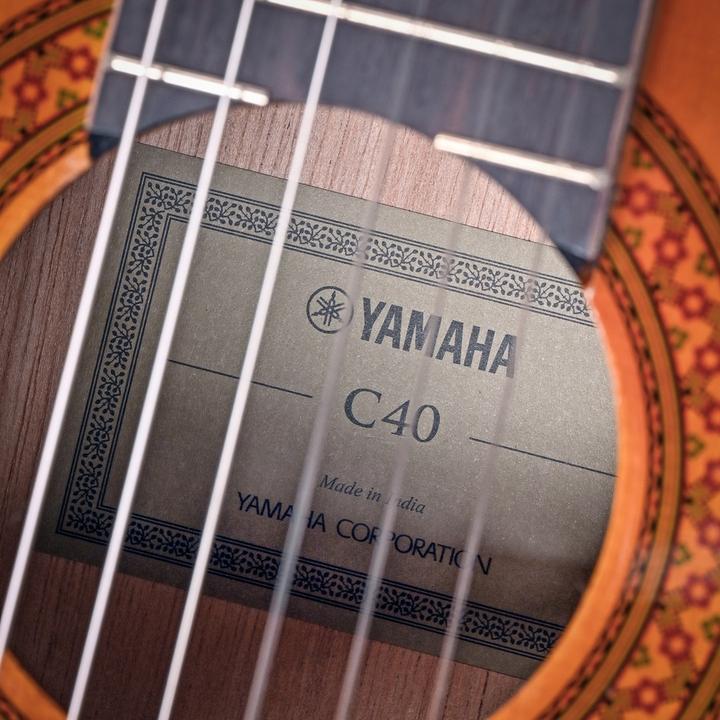 Actual product image Yamaha C40II (Classical guitar, Meranti, Spruce)
