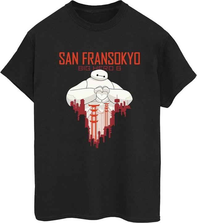 Produktbild Disney Big Hero 6 Baymax San Fransokyo Heart TShirt (M)