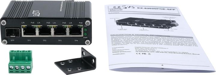 Produktbild Exsys EX-62020PoE-SFP (5 Ports)