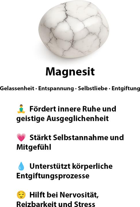 Immagine prodotto Leyda Bracciale in magnestite (18 cm, Pietra colorata)