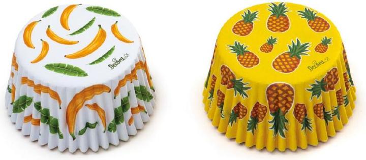 Produktbild Decora PAPIERFÖRMCHEN TROPICAL 50 X 32 MM 36ST.