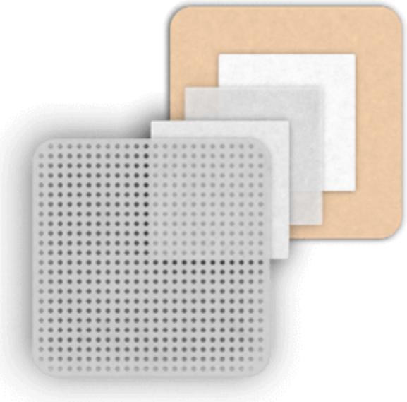 Actual product image Aquacel AQUACEL Foam Pro 10x10cm 10 pcs.