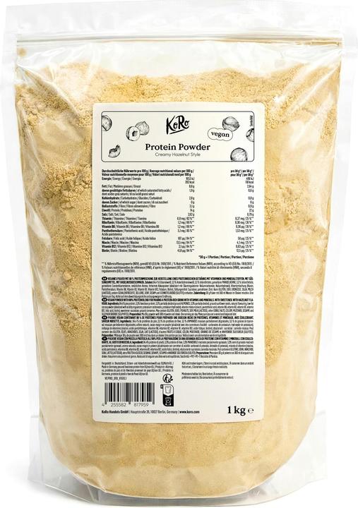 KoRo Vegan Protein Powder Creamy Hazelnut Style 1 kg (1000 g)