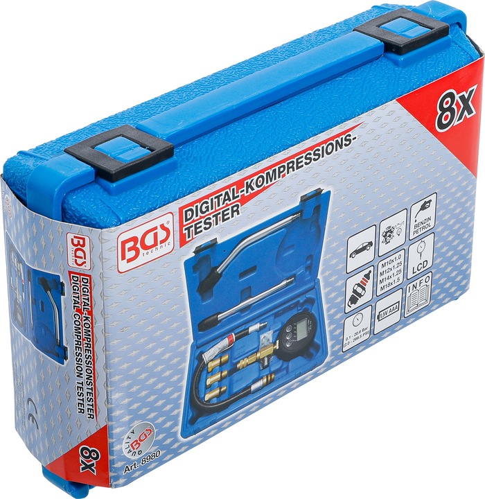 Produktbild BGS Digital-Kompressionstester für Benzinmotoren