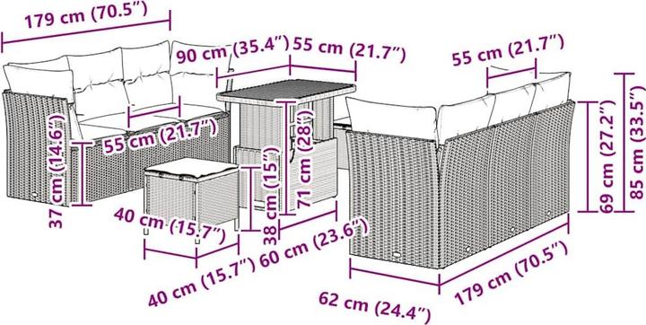 Produktbild vidaXL Noah