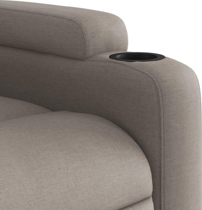 Actual product image vidaXL Massage chair electric fabric