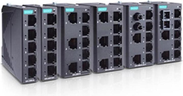 Immagine prodotto Moxa EDS-P206A-4POE-MM-ST-T - Switch Ethernet non gestito con 4 porte PoE (6 porte)