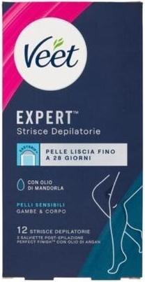 Veet Expert Depilatory Strips for Sensitive Skin