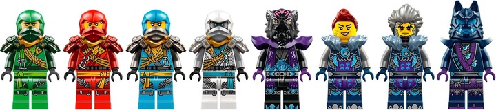 Actual product image LEGO Wolf Mask Shadow Dojo (71813, LEGO Ninjago)