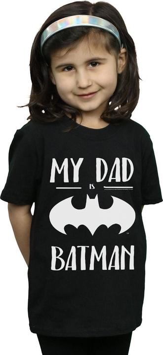 Immagine prodotto Batman My Dad Is Batman Maglietta Ragazze (152, 158)