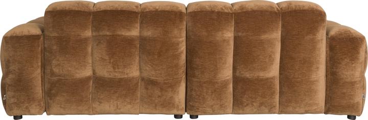 Actual product image Dutchbone Sofa Hackman 3-Seater Velours Cognac (3-seater)