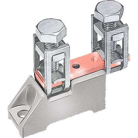 Siemens, Verteilerschrank Zubehör, SIEM 8JK401 Klemme 1pol. isoliert, 220A zu-/Abgang je 1x6-70