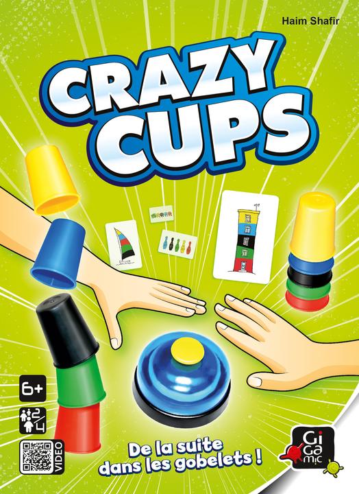 Produktbild Gigamic Crazy Cups (Französisch, 2 - 4 Spieler)