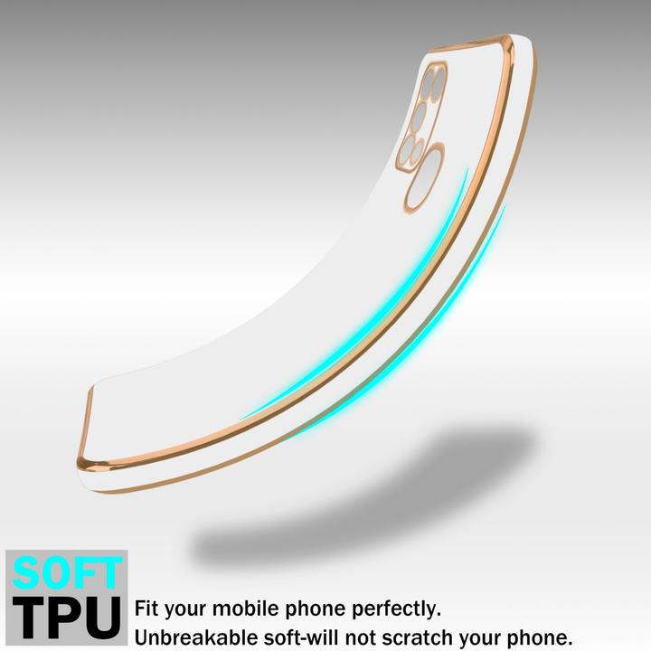 Actual product image Cadorabo Case for Samsung Galaxy M31 in TPU with camera protection LM130 Style (Samsung Galaxy M31)