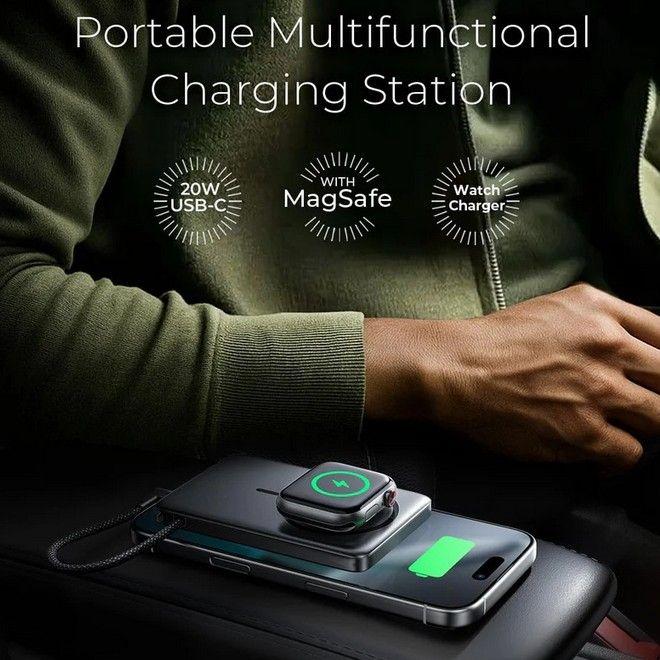 Produktbild Lisen Ultra Slim Series MagSafe Powerbank (10000 mAh, 20 W, 36 Wh)