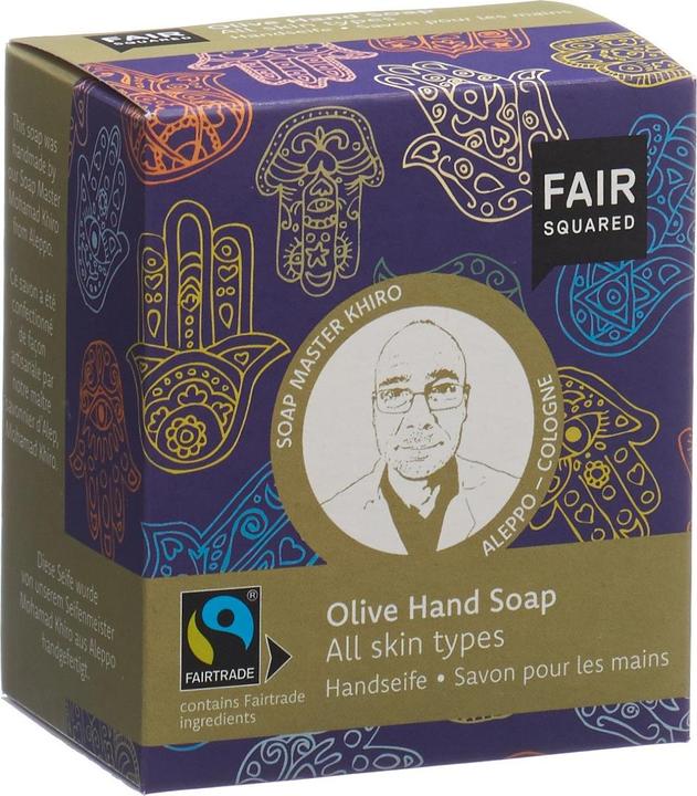 Produktbild Fair Squared Handsoap Olive (80 g)