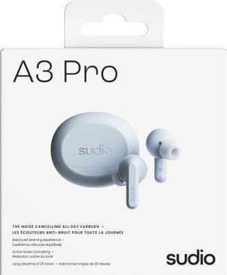 Actual product image Sudio A3 Pro Blue (ANC, 25 h, Wireless)