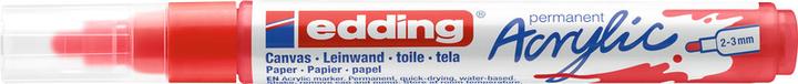 Produktbild Edding Acrylmarker 5100 (Verkehrsrot, 3 mm, 1 x)