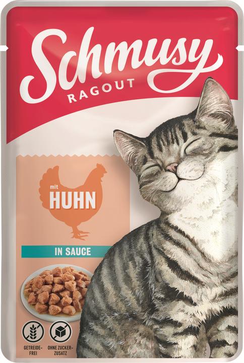 Schmusy Katzen-Nassfutter (Adult, 1 Stk., 100 g)