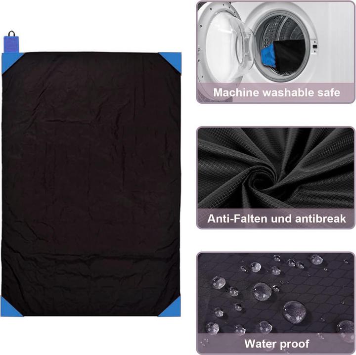 Produktbild Fun Outside Ultraleicht Picknickdecke, Stranddecke, Outdoor Decke für Strand, Picknick, Camping und Wandern