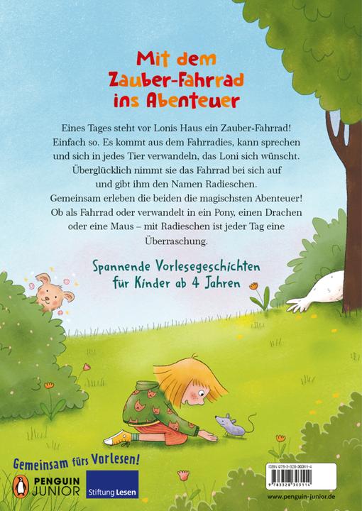 Image du produit Loni und Radieschen – Das unglaubliche Zauber-Fahrrad (Allemand, Milena Baisch, 2024)